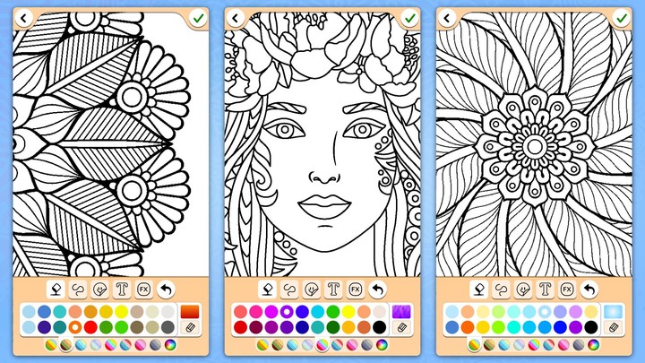 Mandala Coloring Pages screenshot image 4_funmod.online