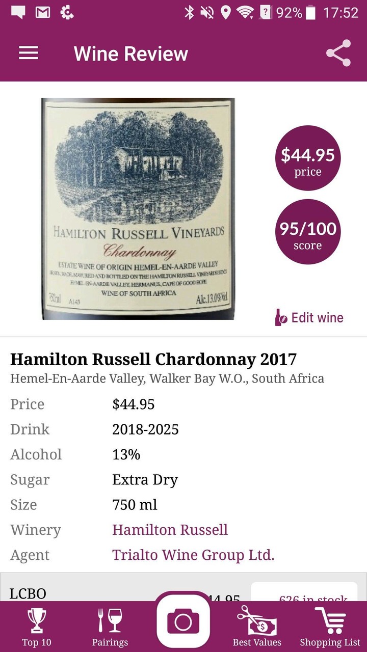 Wine Scanner & Expert Reviews screenshot image 2_funmod.online