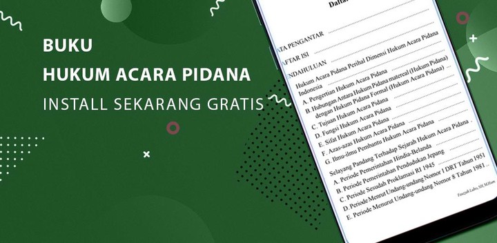 Buku hukum acara pidana e-book screenshot image 7_funmod.online