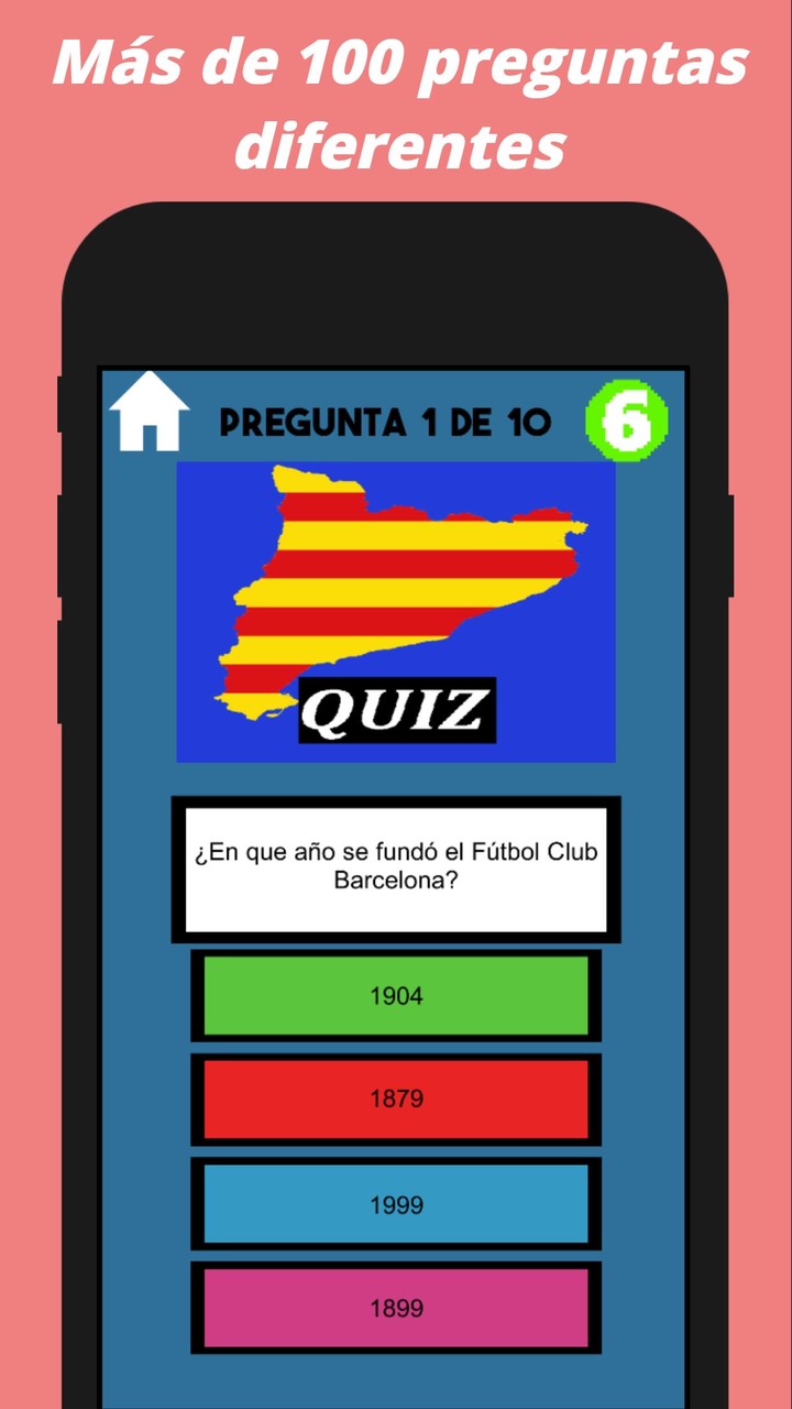 Cataluña Quiz Game screenshot image 1_funmod.online