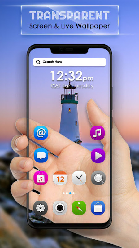 Transparent Screen & Live Wallpaper screenshot image 2_funmod.online