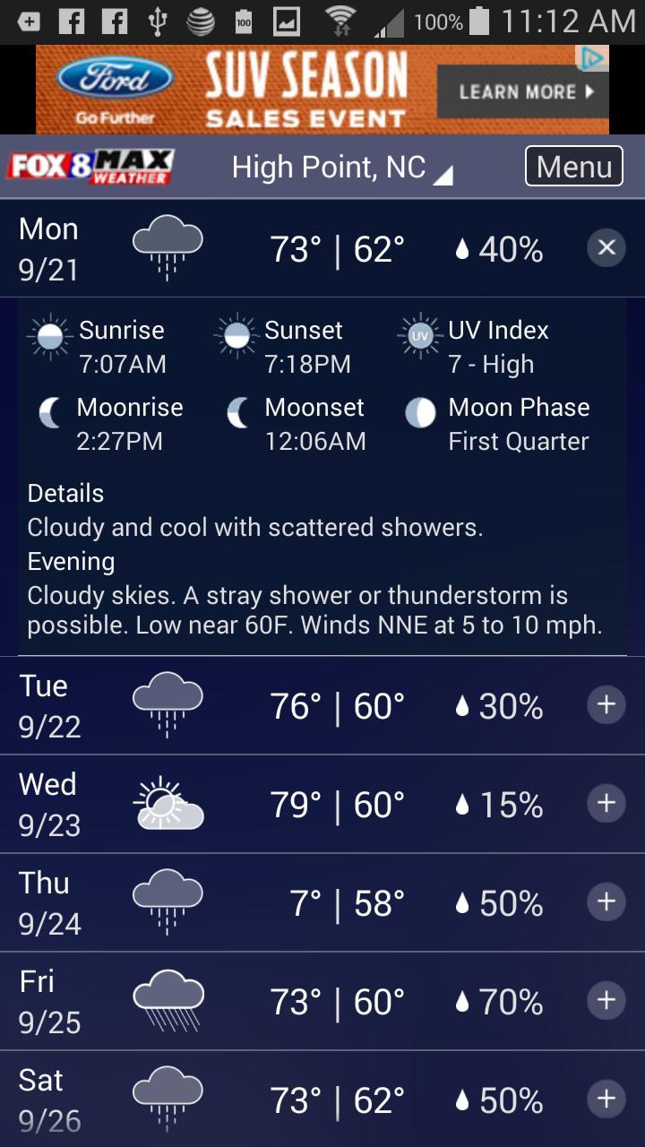 Fox8 Max Weather screenshot image 2_funmod.online