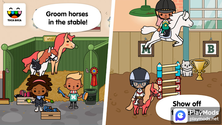 Toca Life: Stable<span>(Unlocked all)</span> screenshot image 1_funmod.online