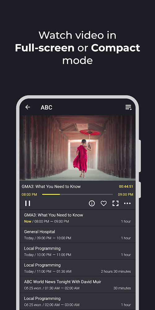 Televizo - IPTV Player<span>(Built-in playlist)</span> screenshot image 5_funmod.online