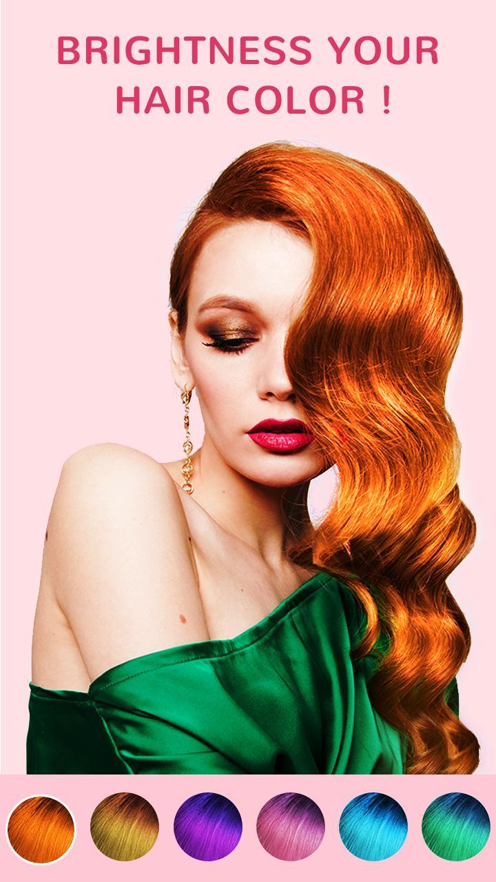 Hair Color Changer- Beauty Hairstyles & Hair Color screenshot image 5_funmod.online