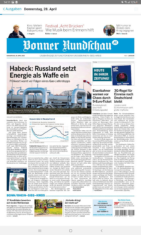 Kölnische Rundschau E-Paper screenshot image 12_funmod.online