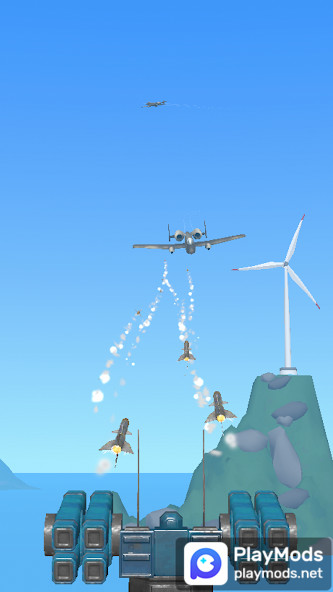 Air Defense: Airplane Shooting<span>(Unlimited Resources)</span> screenshot image 3_funmod.online