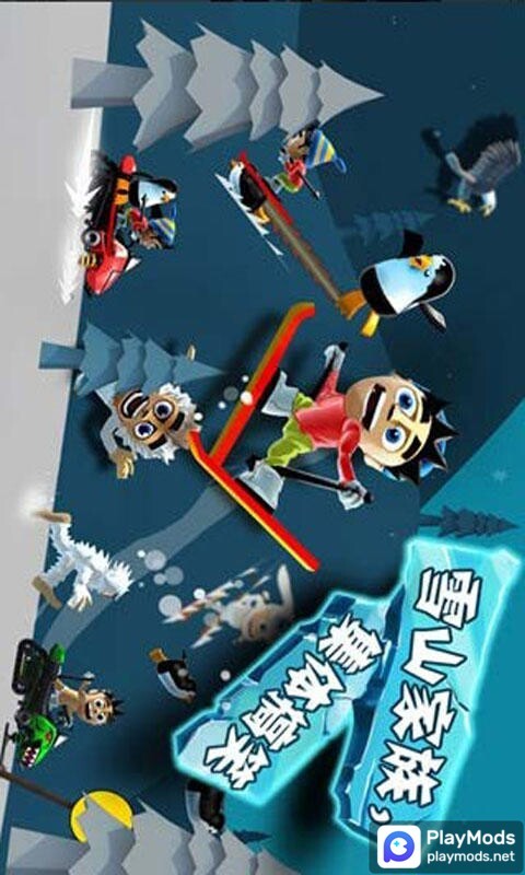 Ski Safari<span>(Free Shopping)</span> screenshot image 4_Popularmodapk.com