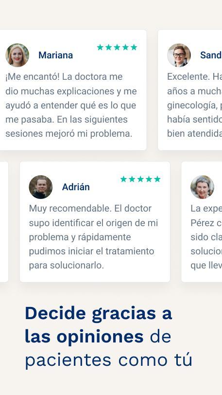 Doctoralia: pide citas médicas screenshot image 4_funmod.online