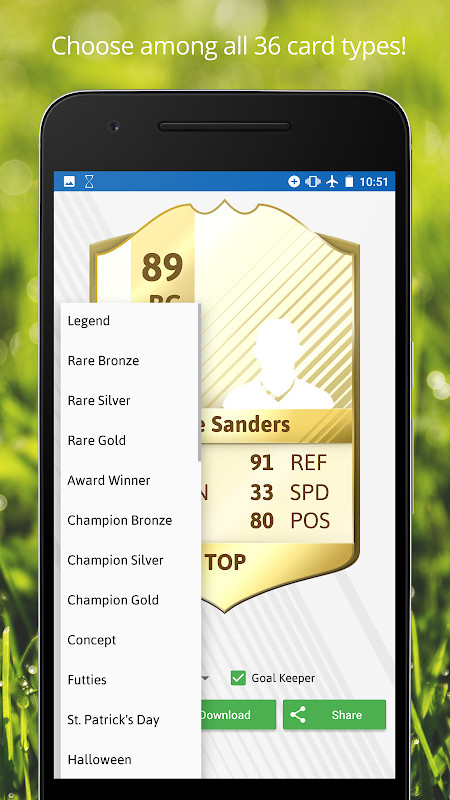 FUT Card Creator 20 screenshot image 3_funmod.online
