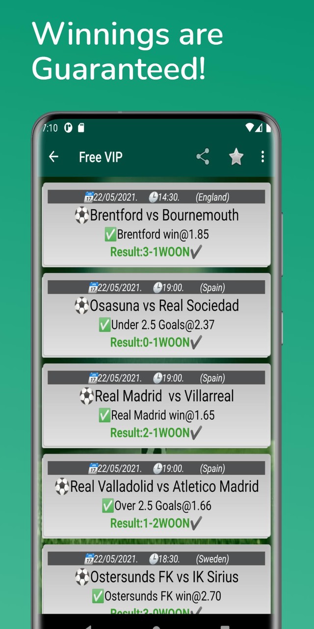 Bet–Invest Sure Tips screenshot image 6_funmod.online
