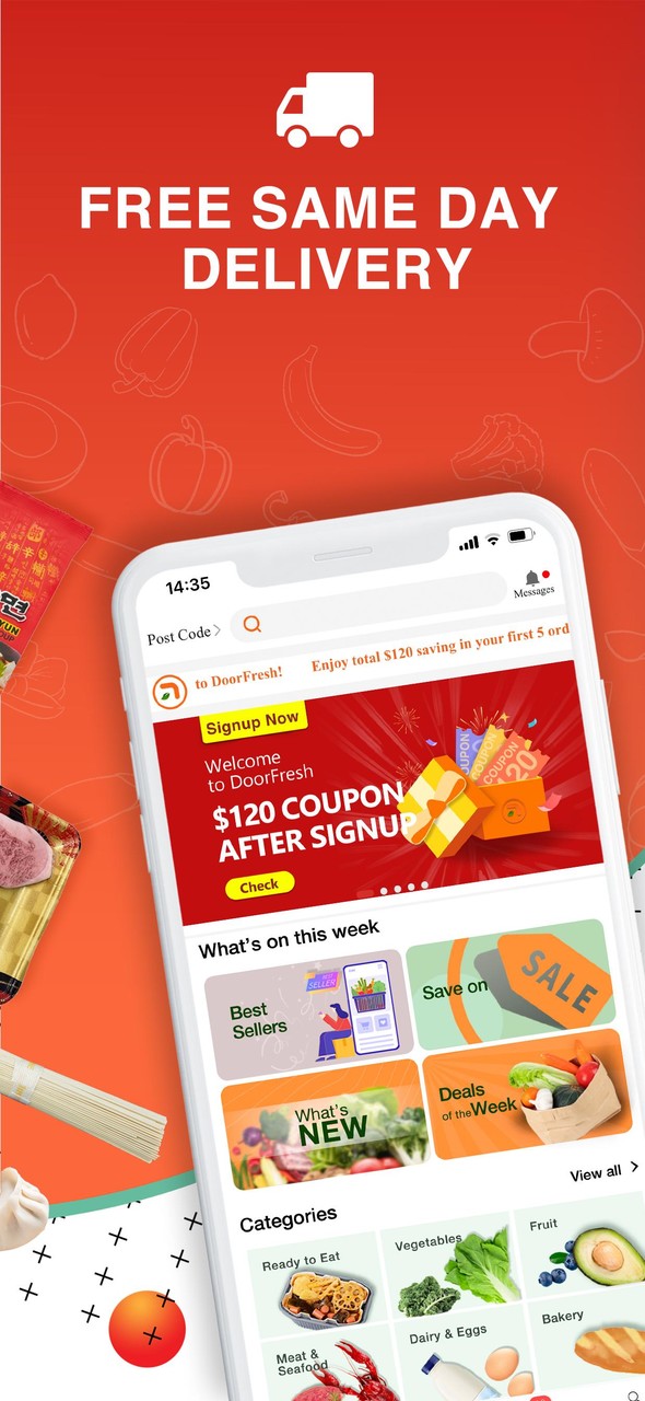 DoorFresh 团缘亚洲超市 - 悉尼地区当天到家 screenshot image 7_funmod.online