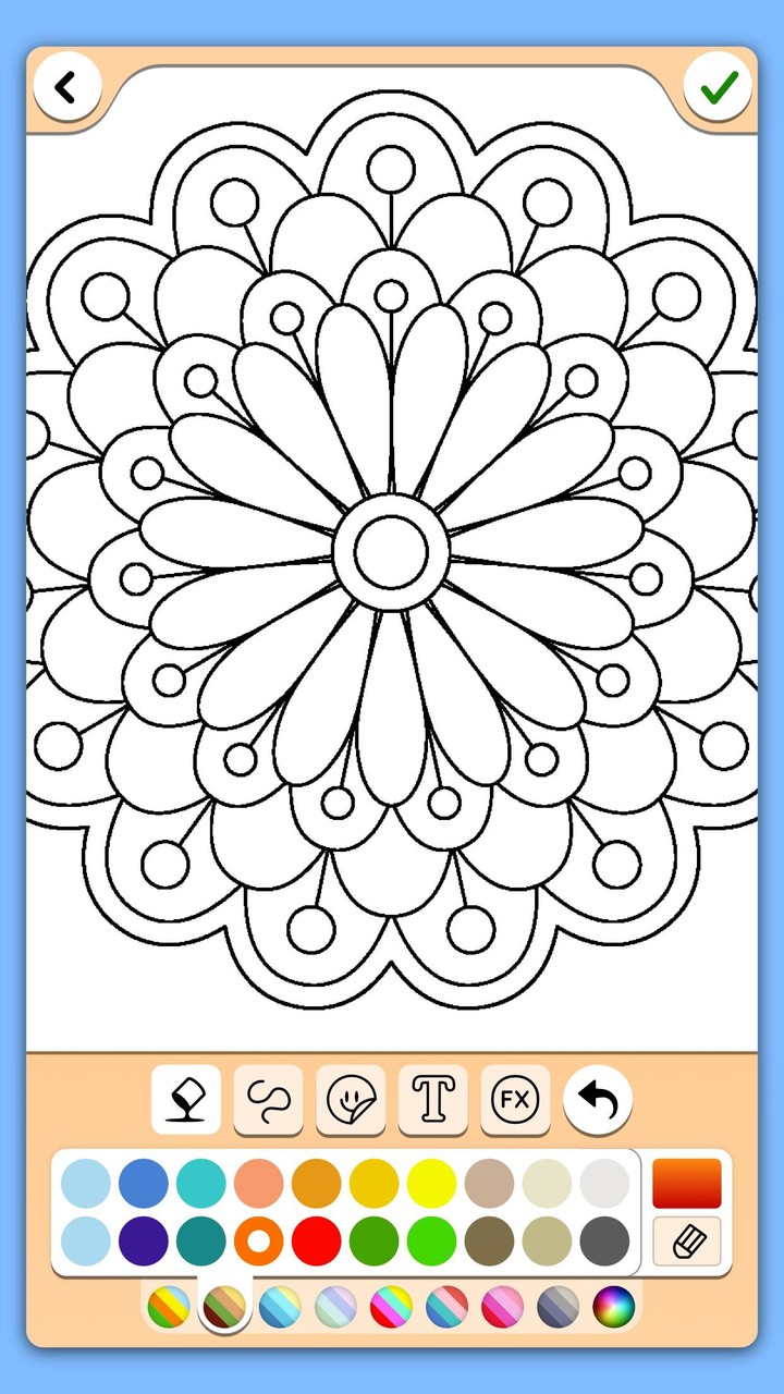 Mandala Coloring Pages screenshot image 2_funmod.online