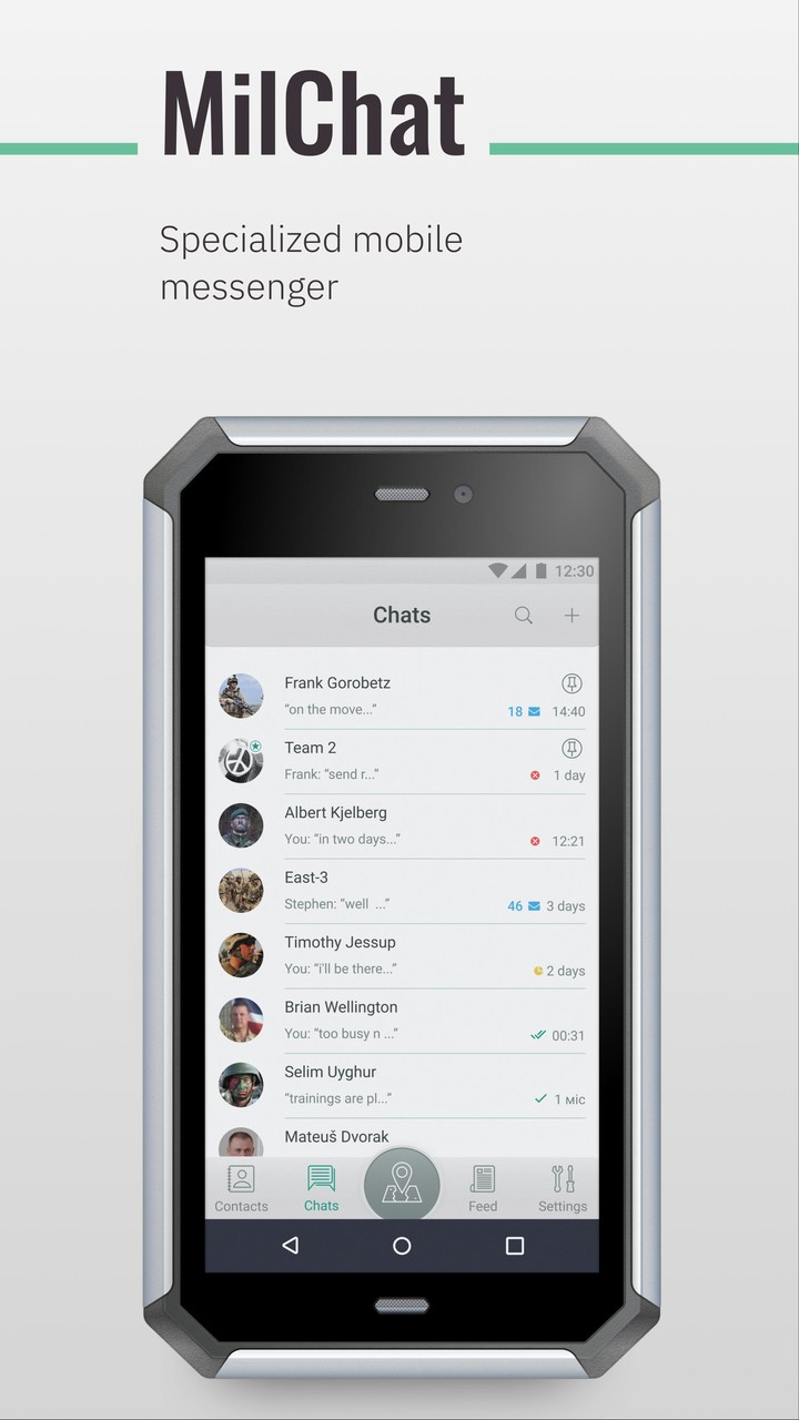 MilChat screenshot image 1_funmod.online