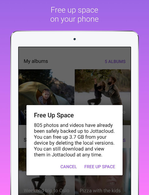 Jottacloud screenshot image 7_funmod.online