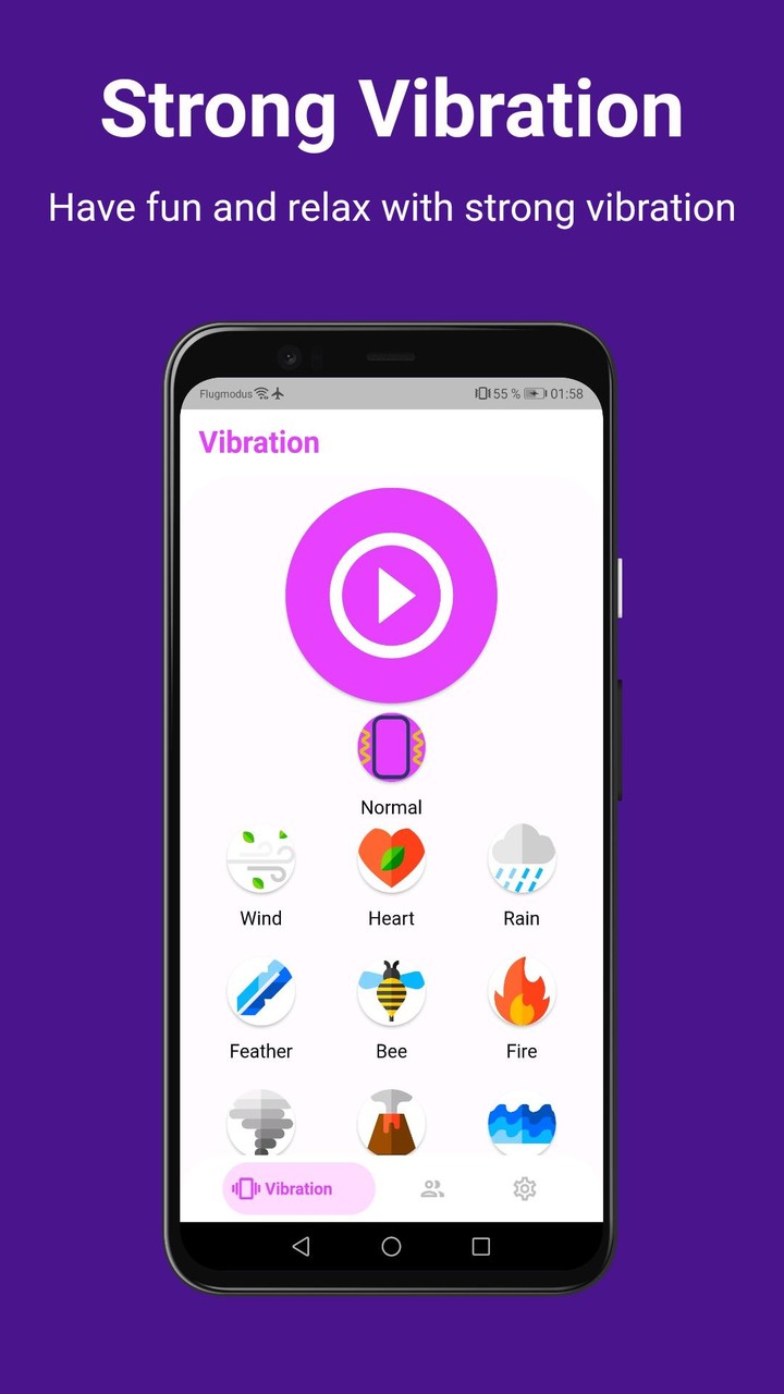 Strong Vibration App Vibrator screenshot image 6_funmod.online
