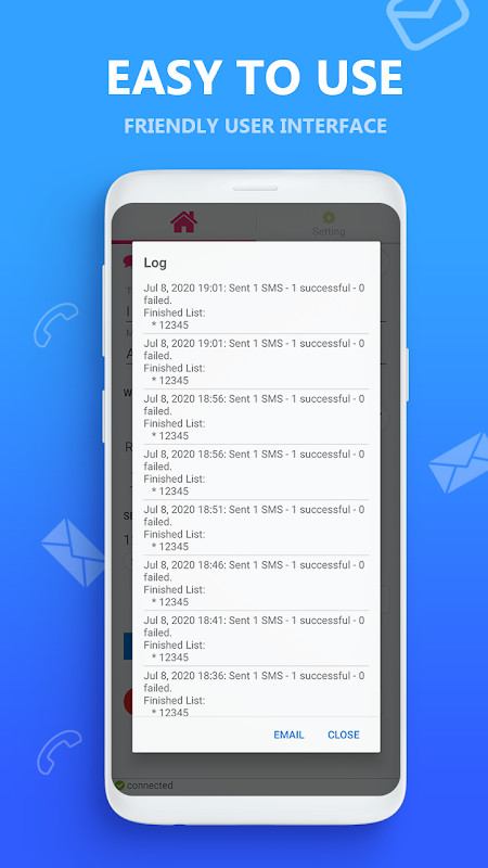 AUTO MESSAGE send & reply SMS screenshot image 1_funmod.online