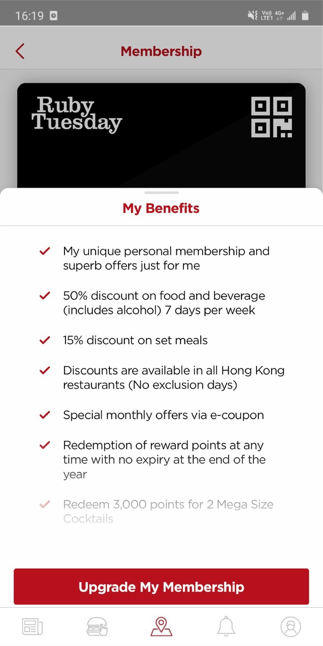 Ruby Tuesday Hong Kong screenshot image 6_funmod.online