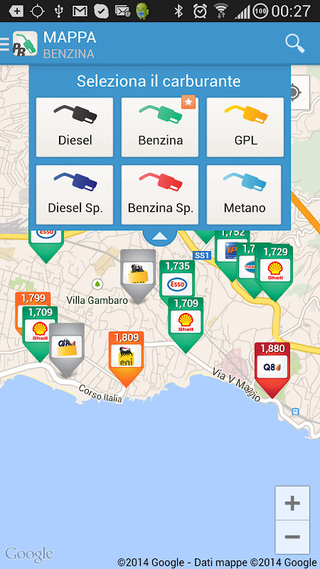 Prezzi Benzina - Gas prices screenshot image 3_funmod.online