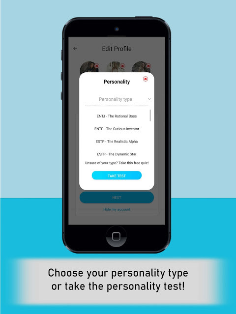 TypeMatch - Personality Type Dating screenshot image 2_funmod.online