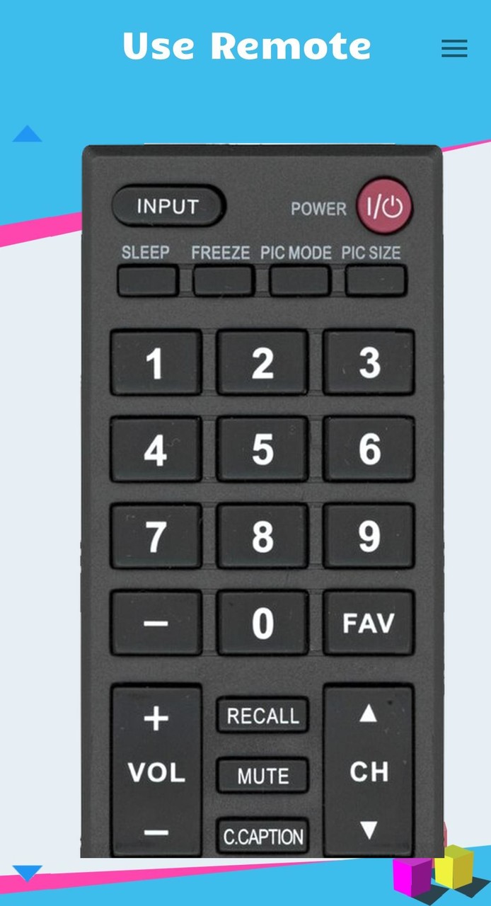 Remote Control Toshiba screenshot image 2_funmod.online