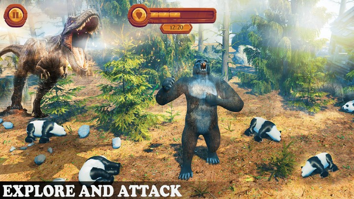 Wild Forest Gorilla Games screenshot image 4_funmod.online