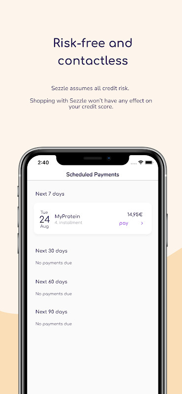 Sezzle - Buy Now, Pay Later screenshot image 4_funmod.online