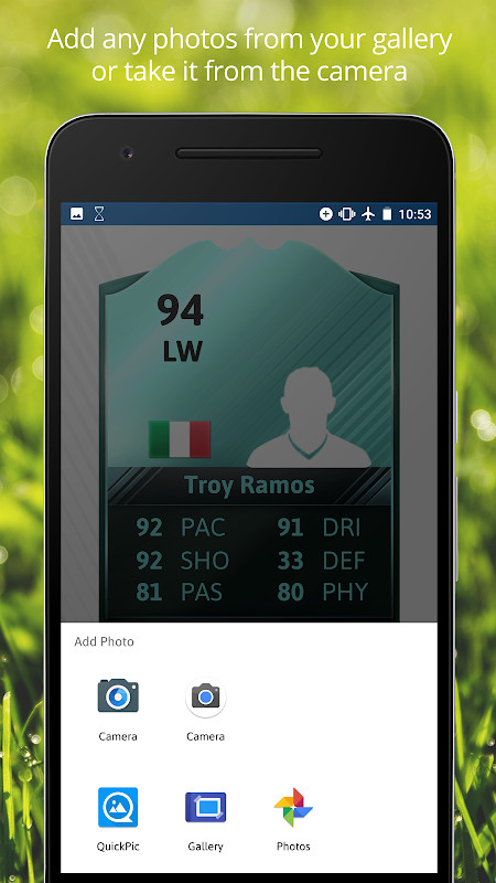 FUT Card Creator 20 screenshot image 4_funmod.online