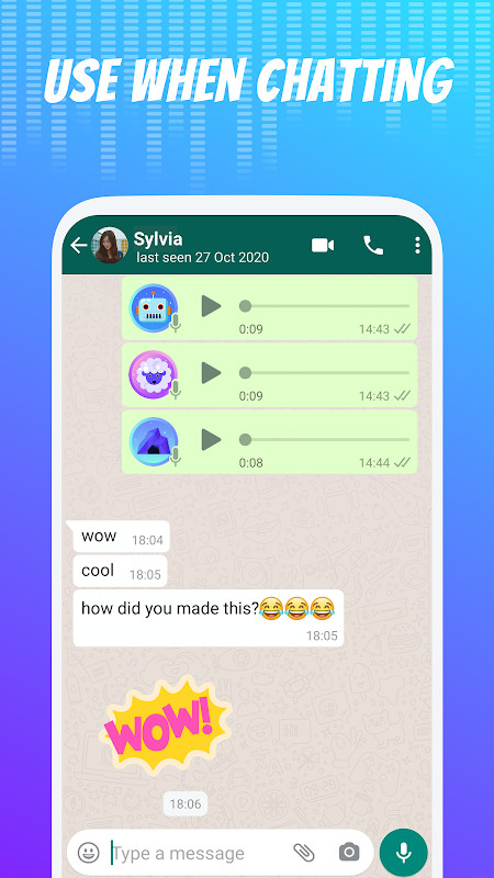 Voice Changer - Voice Effects screenshot image 1_funmod.online