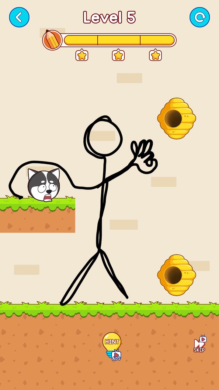 Husky Rescue: Save Dog Puzzle screenshot image 2_funmod.online