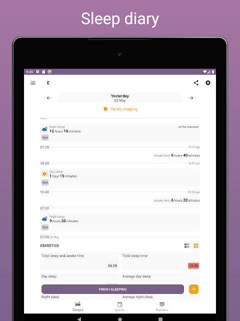 Simple Sleep Tracker screenshot image 6_funmod.online