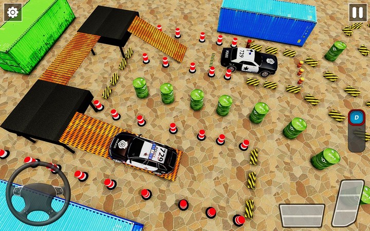 Police Car Parking Simulator screenshot image 5_funmod.online