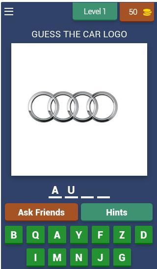 Car Logo Quiz screenshot image 1_funmod.online