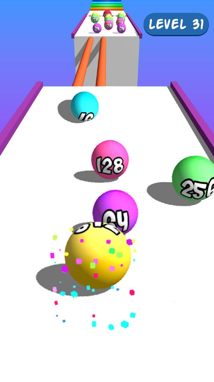 Merge 2048 Run Ball screenshot image 2_funmod.online