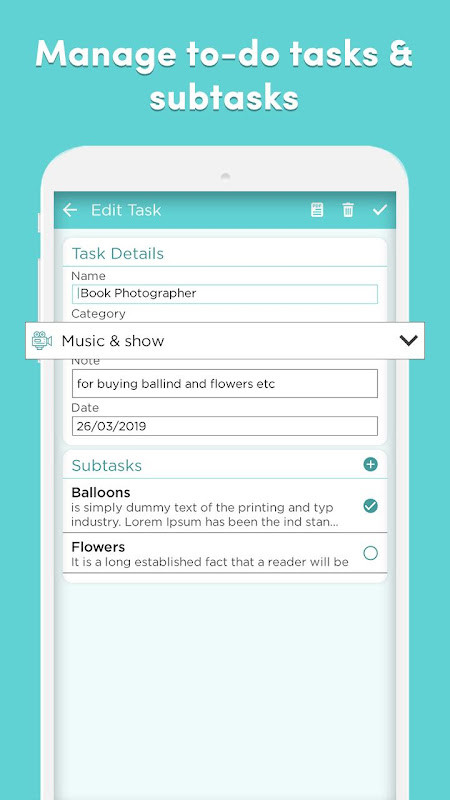 Event Planner - Guests, To-do, Budget Management screenshot image 5_funmod.online