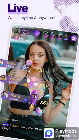 Chamet - Live Video Chat&Meet<span>(Advanced unlocking)</span> screenshot image 1_funmod.online