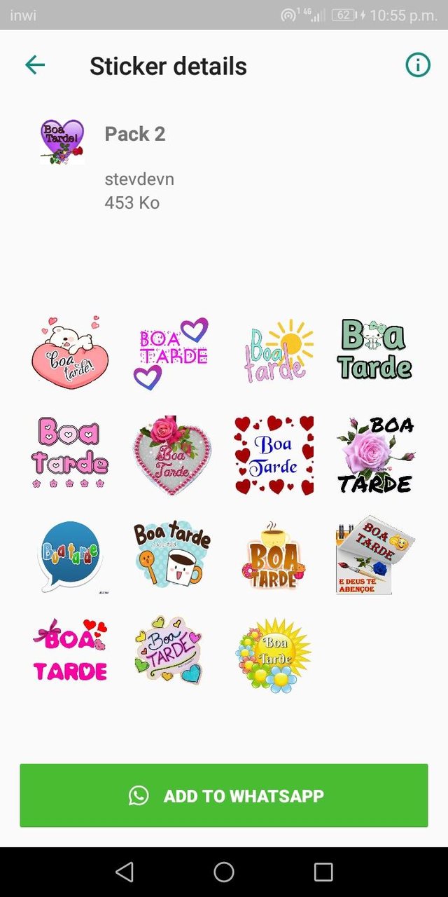 Figurinhas de boa tarde 2021 screenshot image 2_funmod.online