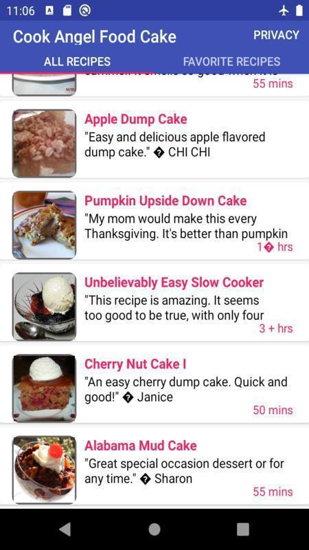Angel food cake: cake recipe screenshot image 4_funmod.online