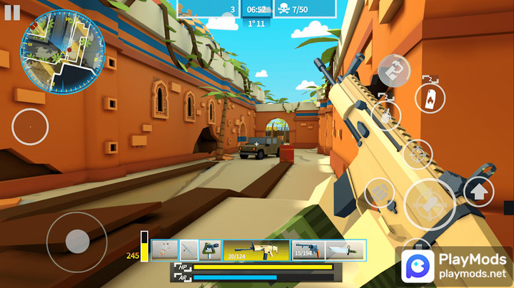 Bit Gun: Online Shooting Games<span>(unlimited bullets)</span> screenshot image 3_funmod.online