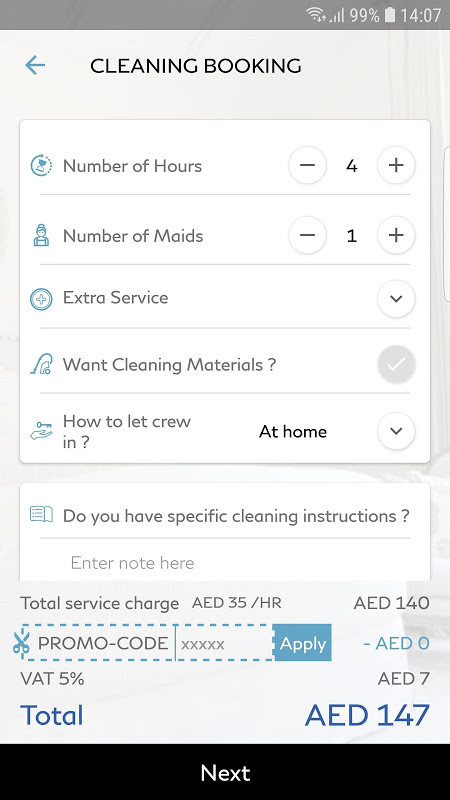 Crystalblu Cleaning Services screenshot image 1_funmod.online