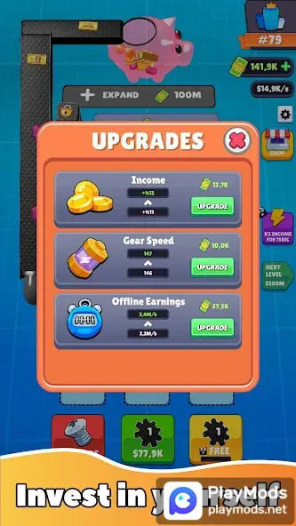 Gear Clicker<span>(Unlimited money)</span> screenshot image 4_funmod.online