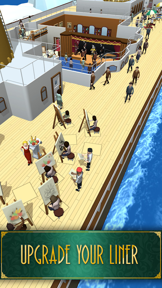 Idle Titanic Tycoon: Ship Game(Lots of money ) screenshot image 2_funmod.online