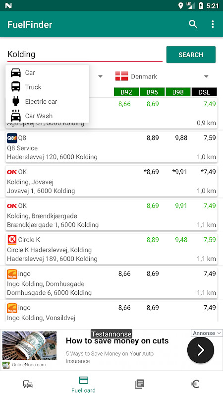 FuelFinder - Scandinavia screenshot image 11_funmod.online