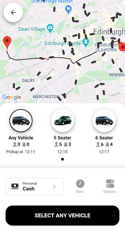 Central Taxis Edinburgh screenshot image 1_funmod.online