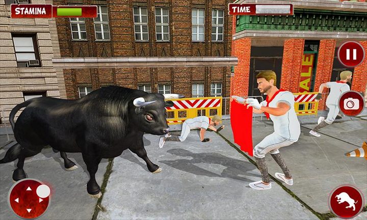 Angry Bull: City Attack Sim screenshot image 3_funmod.online