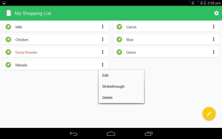 My Shopping List - to do list screenshot image 8_funmod.online