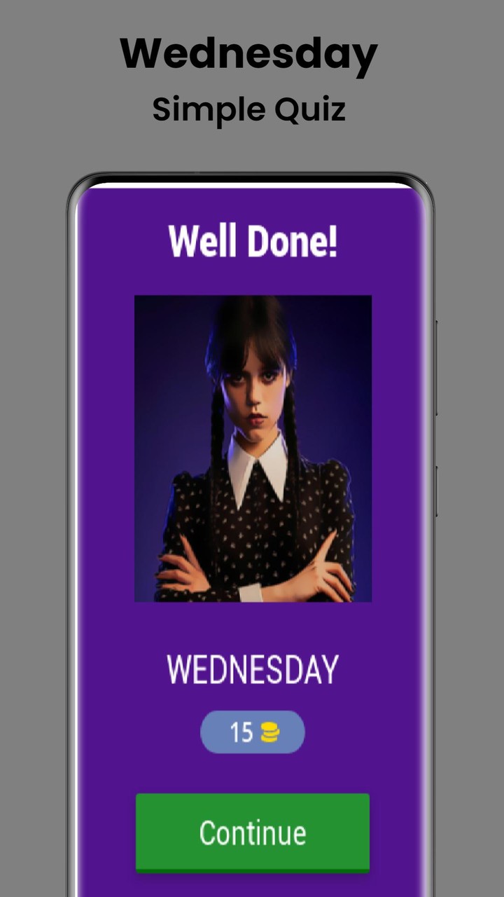 Wednesday Simple Quiz screenshot image 3_funmod.online
