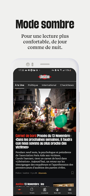 Libération: Info et Actualités screenshot image 7_funmod.online