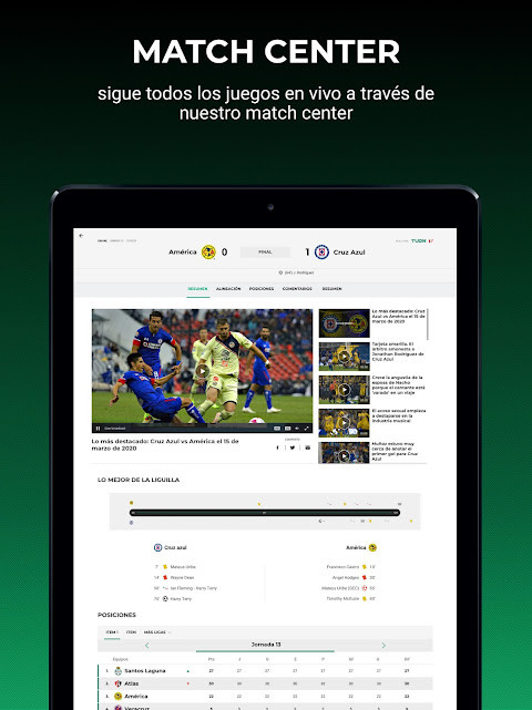 TUDN: TU Deportes Network screenshot image 3_funmod.online