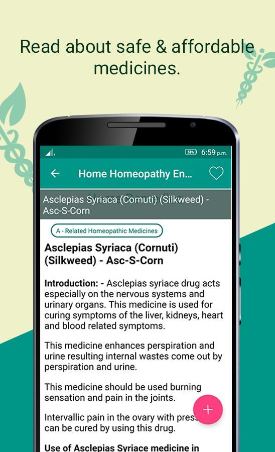 Homeopathic Medicines , Homeop screenshot image 3_funmod.online